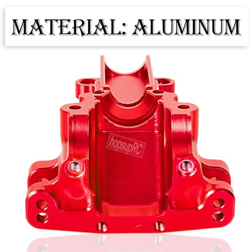Gearbox Upgrades Parts Front Rear Wave Box Gearbox Upper Shell Cover for 1/5 X-MAXX 8S,1/6 4WD XRT 8S Monster Truck RC Car(7720.7727),Red - color: Redr(for1/5 X-maxx )
