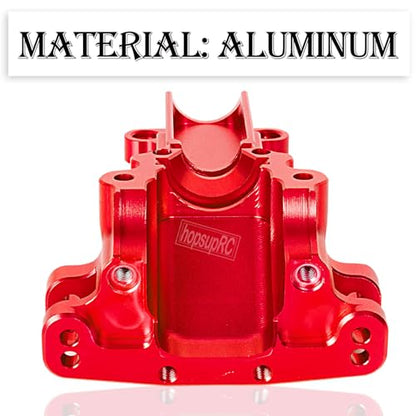 Gearbox Upgrades Parts Front Rear Wave Box Gearbox Upper Shell Cover for 1/5 X-MAXX 8S,1/6 4WD XRT 8S Monster Truck RC Car(7720.7727),Red - color: Redr(for1/5 X-maxx )