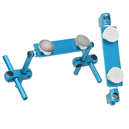 HERCHR RC Car Magnetic Body Post, Aluminum Alloy Magnetic Body Shell Mount Kit for 1/10 RC Racing Car - color: Blue