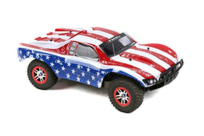 SummitLink Compatible Custom Body Flag Strip Style Replacement for 1/10 Scale RC Car or Truck (Truck not Included) SS-FP-02