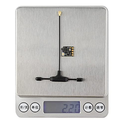 RadioMaster 2.4GHz RP1 ELRS FPV Receiver ExpressLRS Nano Receiver Come with 65mm UFL T Antenna for TX16S TX12 Zorro ELRS RC Transmitter