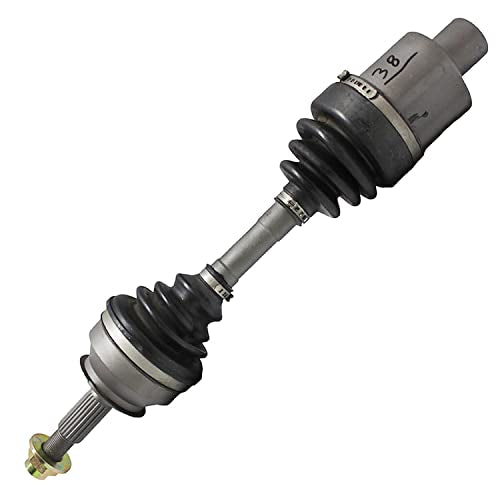 Detroit Axle - Front Right Passenger Side CV Axle Shaft Assembly | Replacement for 1990 1991 1992 Dodge Monaco Eagle Premier - size: 38_AX/Single