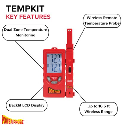 Power Probe Dual-Zone Temperature Probe Kit (TEMPKIT)