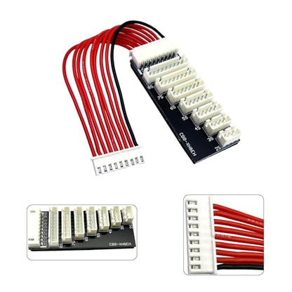 2Packs 2-8S Lipo Battery Balance Board XH Connector Battery Charger Extend Expansion Board Adapter Converter for Icharger 308/406/408 Duo ISDT Charger