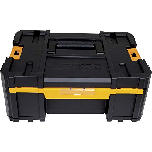 DEWALT Tool Organizer, TSTAK III, Single Deep Drawer, Heavy Duty Latches, Removable Compartments for Small Tools and Accessories (DWST17803) - size: One Size (Single Pack)