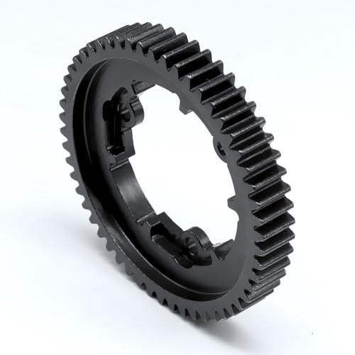 OGRC 54T Steel Spur Gear for Traxxas 1/5 X-Maxx 1/7 XO-1 1/10 Maxx/E-Revo | 1 Mod, with 18T Motor Pinion Gear, Replace Stock Part #6449 - size: 54T