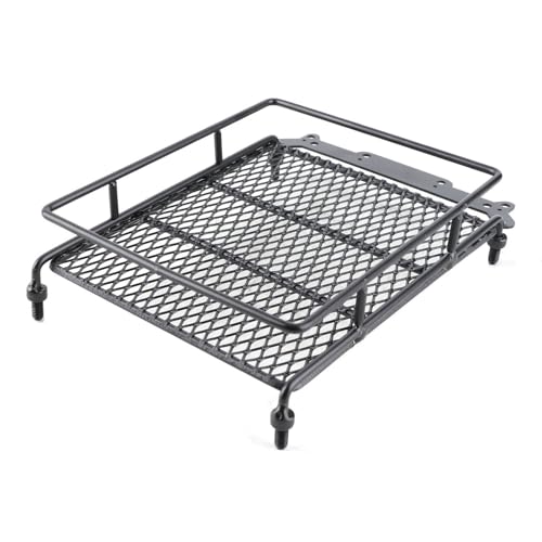 RC Crawler Car Metal Roof Rack Luggage Rack, Durable Accessories for 1/10 1/8 RC Crawler Car, Made of Metal Material (M(66x45x17cm/26x17.72x6.69in))