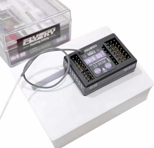 Flysky INr8-8D Receiver for NB4+ NB4 Pro AFHDS 3 Support S.Bus and 8 Channel Rc Car Light Control w/Failsafe