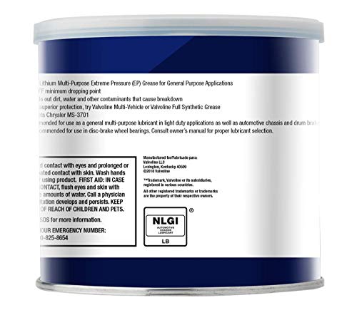 Valvoline - VV608 General Purpose Amber Grease 1 LB