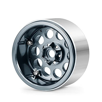 Benedict Harry Aluminum Alloy 2.2" Beadlock Wheels Rims for 1/10 RC Rock Crawler Car Axial Wraith RR10 SCX10 90046 YETI D90 CC01