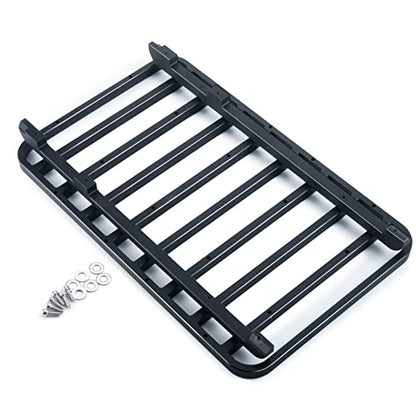 MORLORDY Metal RC Roof Rack Luggage Rack Set for 1/10 Scale RC Crawler Car TRX4 2021 Bronco Upgrades