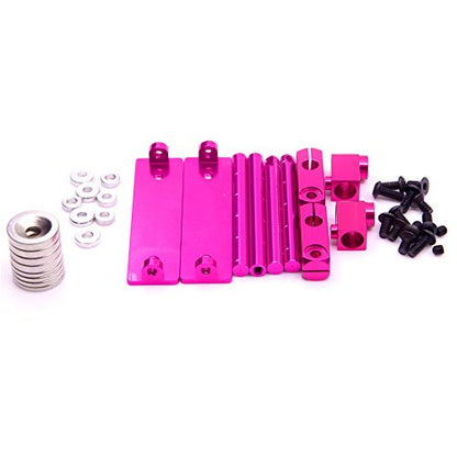 1Set MORFUM RC Magnetic Body Post Stealth Invisible Body Shell Mount Column Kit Compatible with 1/10 HSP Sakura D3 D4 XI XIS Tamiya 416 417 T3 T4 94123 RC Crawler Car Upgrade Parts