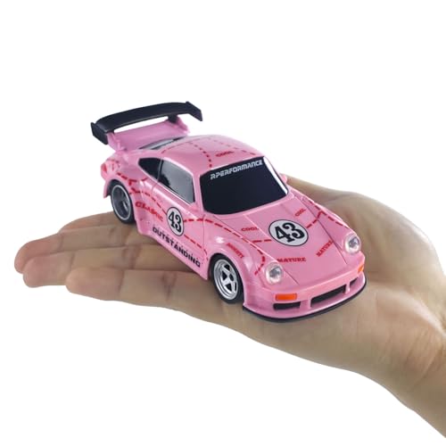 1/43 Gyro 2.4G Radio Control Drift Car Racing Vehicles High Speed 15KM/H 4WD Mini Car Battery Lights RTR Hobby Grade Model for Birthday for Ages 14+
