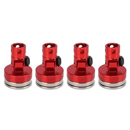 RC Body Post, Magnetic Invisible Mount 6061 Aluminum 4Pcs for 1/8 1/10 Scale RC Cars Racing and Hobbyist Use