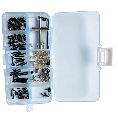 1 Box Screws Case Set Assorted Nut Gasket Tool Kit for FMS Power Wagon FCX24 1/24 RC Car Accessory Part Accessory