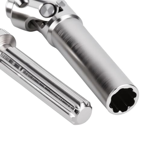 1/30 Scale RC Crawler Stainless Steel Drive Shaft, Metal Replacement Drivetrain Part for SCX30-Style Chassis