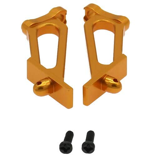 Replacement Part For Tail Wing Holder For RC Model Car 1/10 Buggy Desert Rally E10XB E10XBL E10DB E10DBL E10SC E10SCL - (Color: Yellow) - color: Yellow