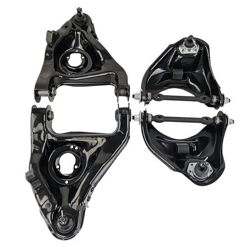 ‎Psrorkeu - Suspension Kit Set of 4 RH LH Front Upper Lower Control Arm w/Ball Joints for Chevrolet 1978-1988 Buick 1978-1987 Oldsmobile 1978-1988 Pontiac 1978-1987 - size: 101-9393,101-9598