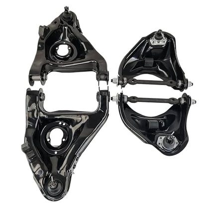‎Psrorkeu - Suspension Kit Set of 4 RH LH Front Upper Lower Control Arm w/Ball Joints for Chevrolet 1978-1988 Buick 1978-1987 Oldsmobile 1978-1988 Pontiac 1978-1987 - size: 101-9393,101-9598