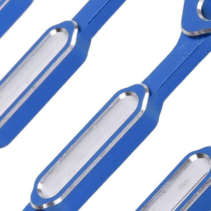 4PCS RC Turnbuckle Wrench, 3.0 3.2 3.5 3.7 4.0 5.0 5.5 6.0mm RC Wrench, Aluminum Alloy Turnbuckle Nut Ball Joint Remover, RC Universal Repair Tool (Blue) - color: Blue
