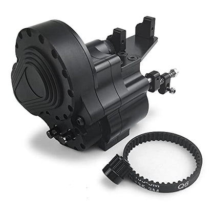 Benedict Harry Aluminum 2 Speed Reverse Transmission Gearbox for 1/10 RC Crawler Car Axial SCX10 90048 Wraith Upgrade Parts