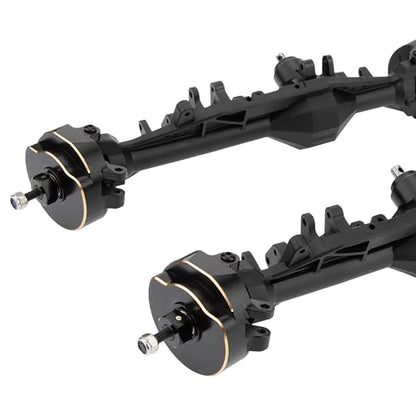 MEUS RACING Steering Knuckles ONLY for MEUS 1/10 Nylon Axles AR44/AR45/Capra Wheel Distance (Brass) - style: Brass