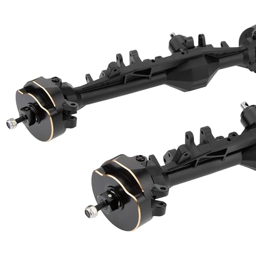 MEUS RACING Steering Knuckles ONLY for MEUS 1/10 Nylon Axles AR44/AR45/Capra Wheel Distance (Brass) - style: Brass