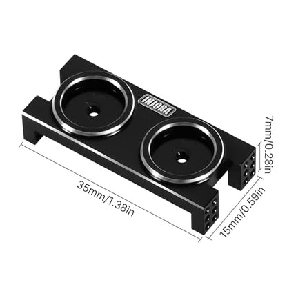 INJORA Magnetic Body Mount Invisible Body Post for 1/24 SCX24 LCG Chassis