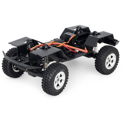 TRX4M Frame Chassis Assembled with 2-Speed Gearbox for Rc Crawler TRX4-M Bronco Defender JJRC C8809 c8801 UpgradePart