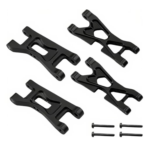 Aluminum Front & Rear Suspension Arms Set fo Losi Micro-B & Micro-T – Durable CNC Upgrade Parts RC Car Accessories for Performance & Replacement (purple) - color: purple