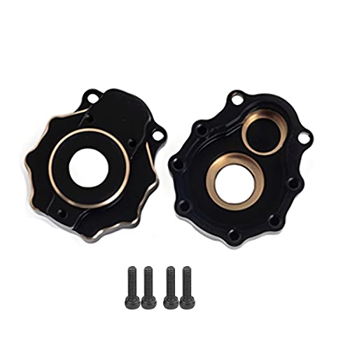 Brass Steering Knuckle Portal Cover Steering Carrier Brass Counter Weight Axle Housing for 1/10 RC Crawler Car TRX4 TRX6 Upgrade Parts - color: C