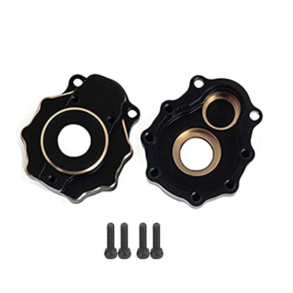 Brass Steering Knuckle Portal Cover Steering Carrier Brass Counter Weight Axle Housing for 1/10 RC Crawler Car TRX4 TRX6 Upgrade Parts - color: C