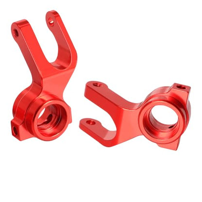 KYX Racing Aluminum Front Steering Knuckle Set Upgrades Parts Accessories for 1/10 RC Car ARRMA Fury Mega