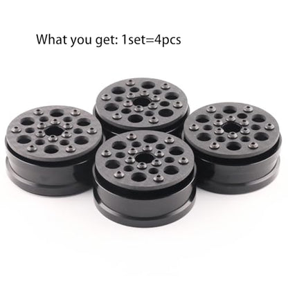 1.9" Aluminum Beadlock Wheel Rims 4PCS Carbon Fiber for 1/10 RC Crawler TRX4 Axial Capra SCX10 VS4-10 Gen8 Upgraded Carbon Fiber 1.9 Beadlock Wheel Rims - style: TXW-LG-C