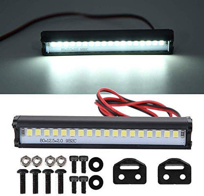 18LED Light Bar LED Roof Lamp Kit for 1/10 Scale RC Crawler Cars TRX6 TRX4 SCX10