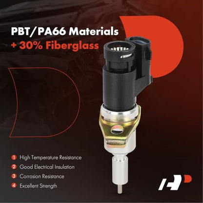 A-Premium Automatic Transmission Speed Sensor 2 Pins | Compatible with Ford F-150, F-250, F-Super Duty, Explorer, Mustang, Taurus, E-150 Econoline, Ranger & Lincoln Continental