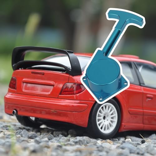 R020 Blue Upgrade Parts Aluminum Alloy RC Car Pull Starter for 18 Replacement for Nitro Engine