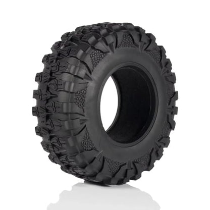Compatible with SCX10 for Capra for Wraith for TRX4 D90 86190 AXX4 YK4103 ZP1001 1/10 RC Crawler Trucks Parts 2.2'' 120 * 45mm Rubber Tyre RC Assortment
