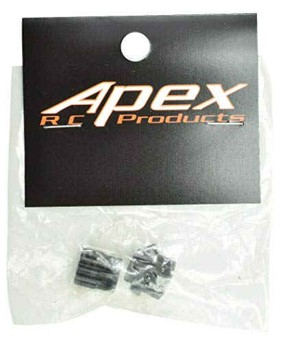 Apex RC Products 11-20T Mod 1 M1 5mm 1/8 Scale Pinion Gear Set (11 & 12) - size: 11 & 12