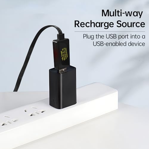3S 11.1V 2A USB Fast Charging Cable for RC Cars, Drones, Car Models, RC Boats, Air Gun Toys Battery Charger with Overcharge Protection Overvoltage Protection LED Display