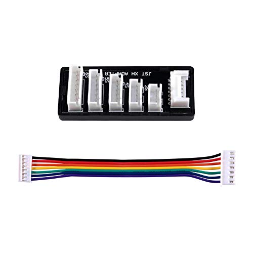 2pcs RC Product JST-XH-2-6S Lipo Battery Charge Balance Board, JST XH Board Balance Expansion Charger Adapter gor RC 6S LiPo Battery Charge - color: 2pcs JST-XH Balance Board