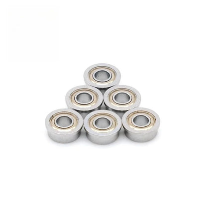 F683ZZ Flange Bearing 3x7x3 mm ABEC-7 (10 PCS) Flanged F683 Z ZZ Ball Bearings - size: F683ZZ 3x7x3