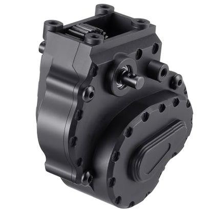 RCHUBAM RC Complete Transmission Assembly for 1/18 Axial UTB18 Capra | Aluminum Transmission Gearbox Assembly,RC Rock Crawler Upgrade Parts