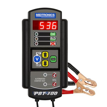 Midtronics PBT300 Battery Charging Starting System Tester Black