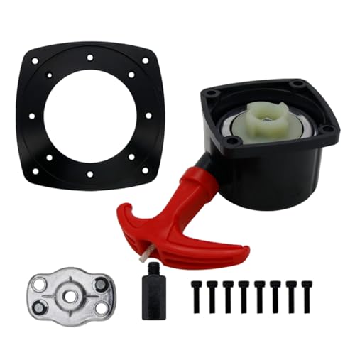 Easy Pull Starter Set for Zenoah CY Rovan Top Speed 23cc-36cc Engines Red | for 1/5 HPI ROFUN KM Baja 5B 5T 5SC LT FG Rc Car Parts - color: Red
