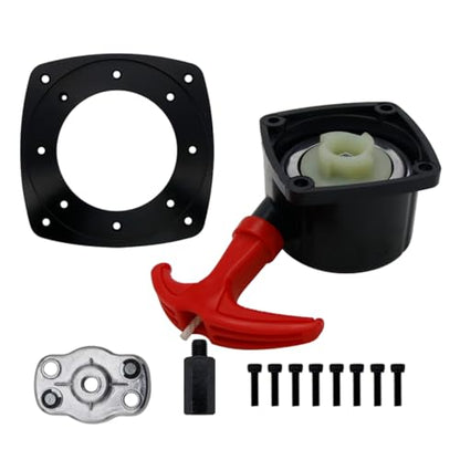 Easy Pull Starter Set for Zenoah CY Rovan Top Speed 23cc-36cc Engines Red | for 1/5 HPI ROFUN KM Baja 5B 5T 5SC LT FG Rc Car Parts - color: Red