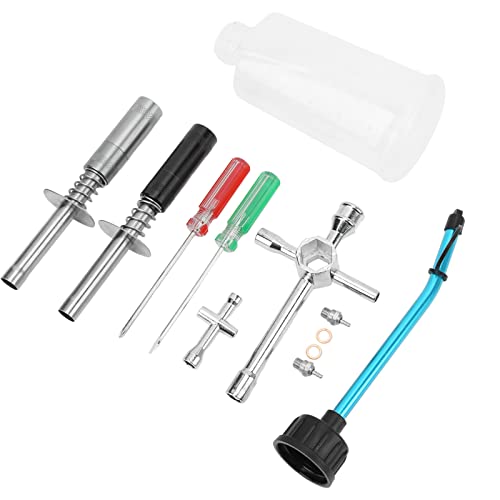 Glow Plug Starter Igniter Kit, RC Car Igniter for 1/10 1/8 Fuel Truck, with Cross Sleeve Screwdriver and Aluminum Alloy Oiler, Compatible with Nitro RC Vehicles