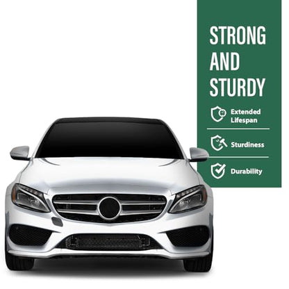 LQI Front Bumper Tow Eye Hook Cover Cap Fit Benz C63AMG W205 C300 2015-2018 | 2058850724, A2058850724 Black - size: Front | Fit Benz W205 C300 C400 C63AMG 2015-2018