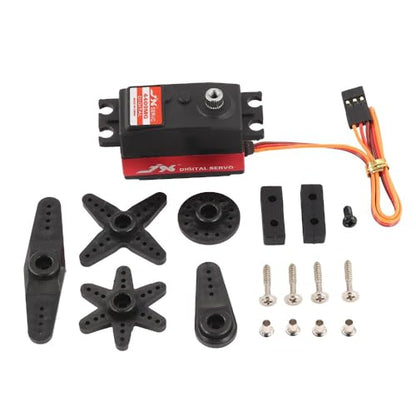 JX Servo PDI-4409MG 9KG Large Torque 180 Degree Standard Short Digital for 1/8 1/10 RC Drift Racing Car HPI Truck Accessories Low Profile Metal Gear 3racing 3R Sakura