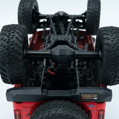 MOHERO +4mm SCX24 Extended Rear Axles for Axial SCX24 Deadbolt Bronco JLU C10 Gladiator Base Camp Power Wagon 1/24 RC Crawler Car Upgrade Parts - color: Extended - Rear Axle